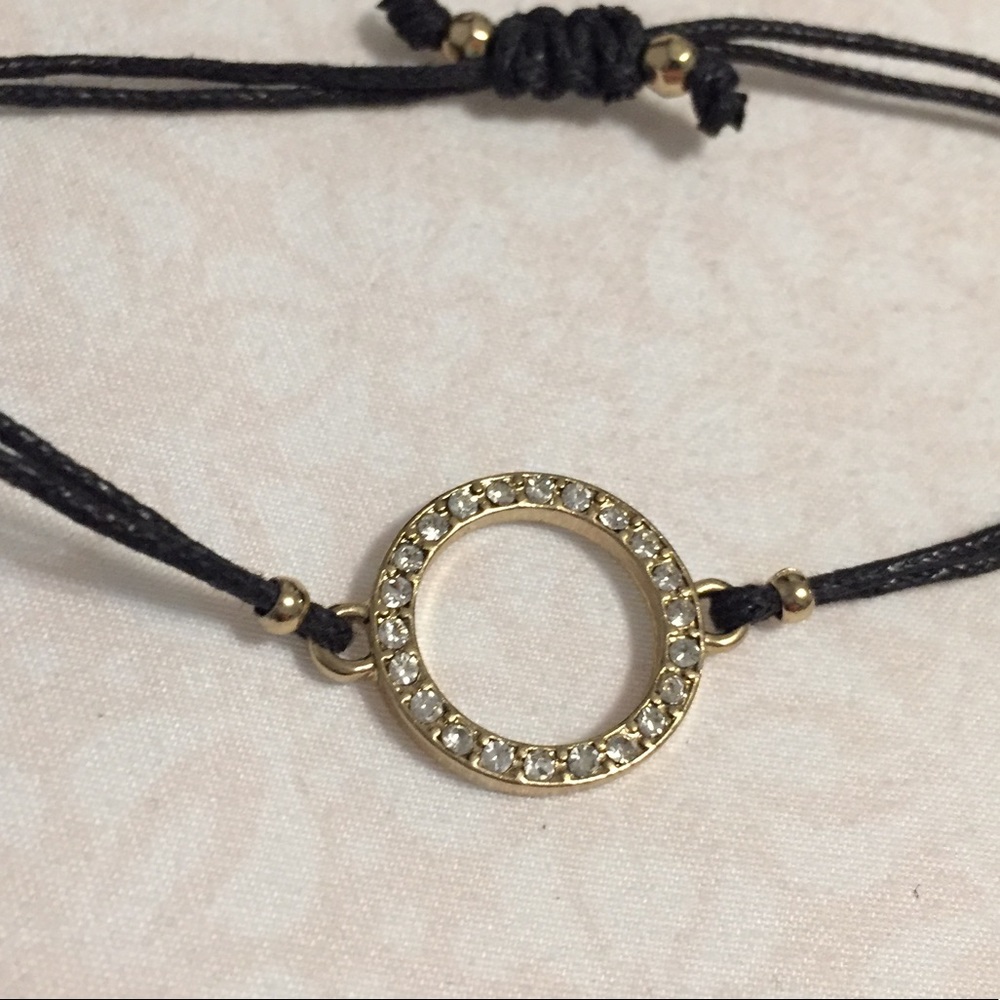 [3/$10] crystal hoop bracelet